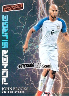 Sticker John Brooks - Aficionado Soccer 2017 - Panini