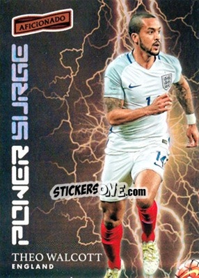 Cromo Theo Walcott - Aficionado Soccer 2017 - Panini