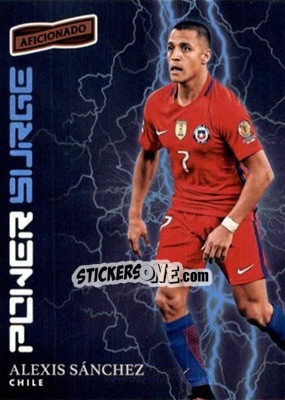 Sticker Alexis Sanchez - Aficionado Soccer 2017 n. PS-17 - Panini