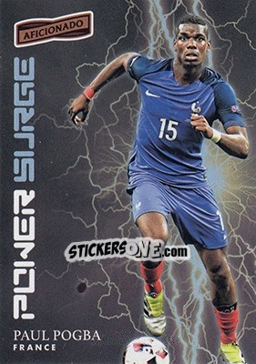 Sticker Paul Pogba - Aficionado Soccer 2017 - Panini