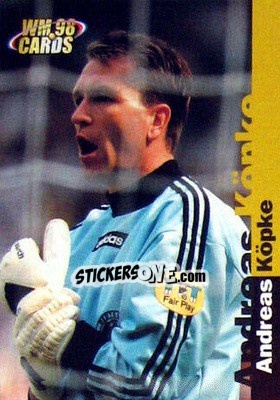 Sticker Andreas Kopke - Wm 1998 Cards n. 1 - Panini