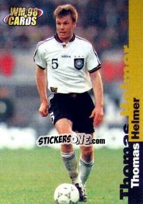 Sticker Thomas Helmer - Wm 1998 Cards n. 3 - Panini