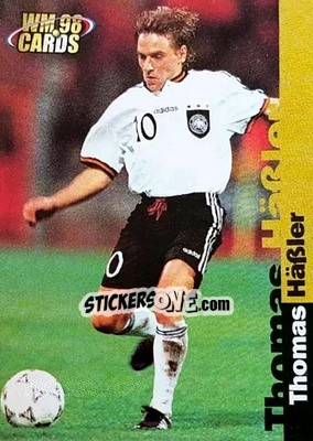 Sticker Thomas Hassler - Wm 1998 Cards n. 11 - Panini