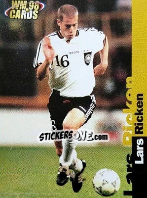 Sticker Lars Ricken - Wm 1998 Cards n. 12 - Panini
