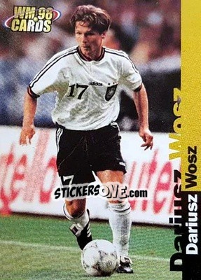 Sticker Dariusz Wosz - Wm 1998 Cards - Panini