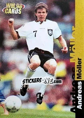 Sticker Andreas Moller - Wm 1998 Cards n. 14 - Panini
