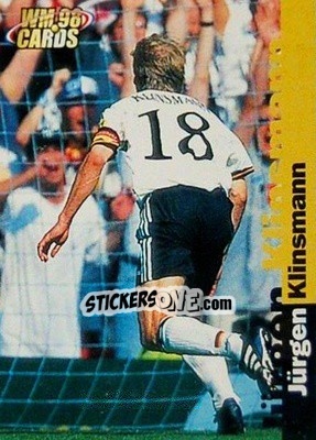 Sticker Jurgen Klinsmann - Wm 1998 Cards - Panini