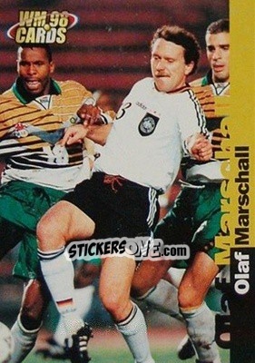 Sticker Olaf Marschall - Wm 1998 Cards - Panini