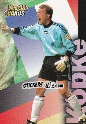 Sticker Andreas Kopke - Wm 1998 Cards n. 19 - Panini