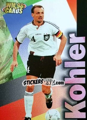 Sticker Jurgen Kohler - Wm 1998 Cards - Panini