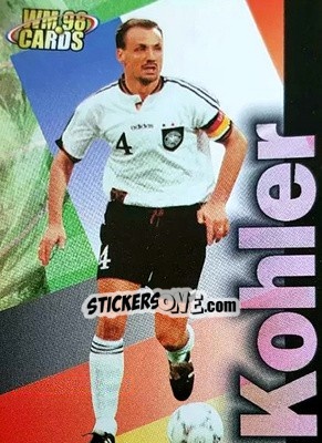 Cromo Jurgen Kohler - Wm 1998 Cards n. 20 - Panini
