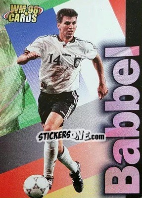 Sticker Markus Babbel - Wm 1998 Cards - Panini