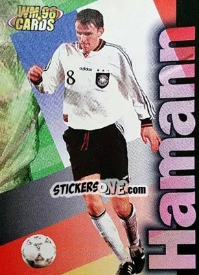 Sticker Dietmar Hamann - Wm 1998 Cards n. 26 - Panini