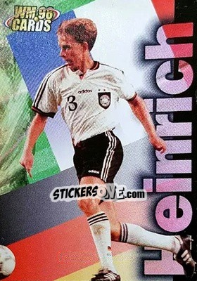Sticker Jorg Heinrich - Wm 1998 Cards n. 27 - Panini