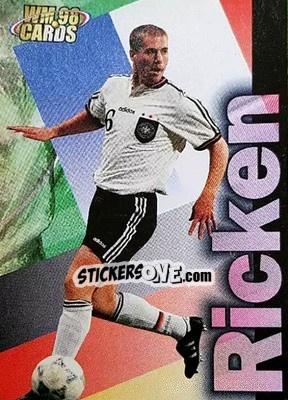 Sticker Lars Ricken - Wm 1998 Cards n. 30 - Panini