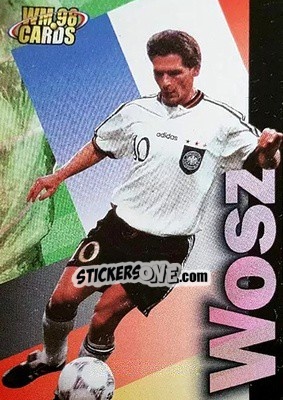 Sticker Dariusz Wosz - Wm 1998 Cards - Panini