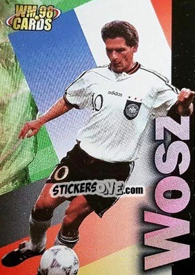 Sticker Dariusz Wosz - Wm 1998 Cards n. 31 - Panini