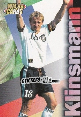 Figurina Jurgen Klinsmann - Wm 1998 Cards - Panini