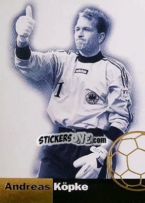 Sticker Andreas Kopke - Wm 1998 Cards n. 37 - Panini