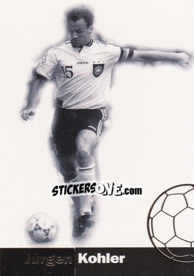 Sticker Jurgen Kohler - Wm 1998 Cards - Panini