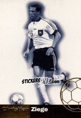 Sticker Christian Ziege - Wm 1998 Cards n. 42 - Panini