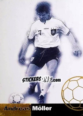 Sticker Andreas Moller - Wm 1998 Cards n. 50 - Panini