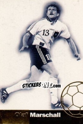 Sticker Olaf Marschall - Wm 1998 Cards n. 54 - Panini