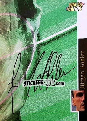 Cromo Jurgen Kohler - Wm 1998 Cards n. 56 - Panini