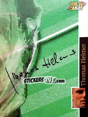 Sticker Thomas Helmer - Wm 1998 Cards n. 57 - Panini