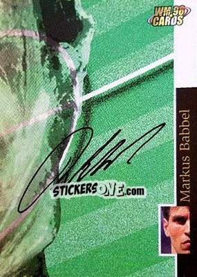 Sticker Markus Babbel - Wm 1998 Cards n. 59 - Panini
