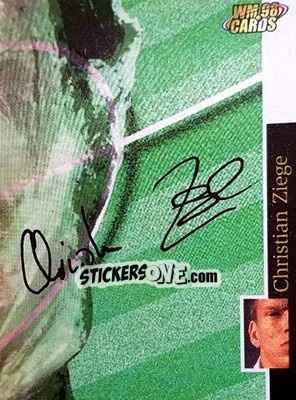 Sticker Christian Ziege - Wm 1998 Cards n. 60 - Panini