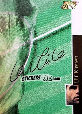 Sticker Ulf Kirsten - Wm 1998 Cards n. 70 - Panini