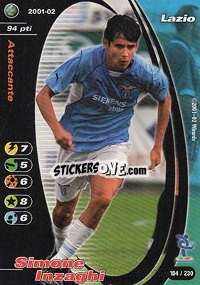 Sticker Simone Inzaghi