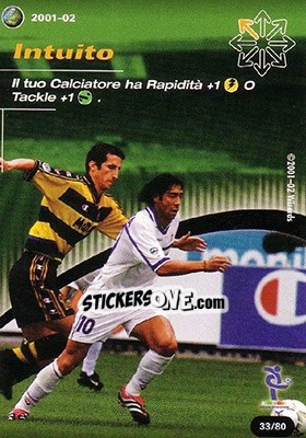 Sticker Intuito - Football Champions Italy 2001-2002 n. T33 - Wizards of The Coast