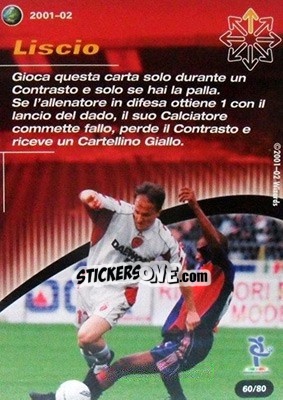 Sticker Liscio - Football Champions Italy 2001-2002 n. T60 - Wizards of The Coast