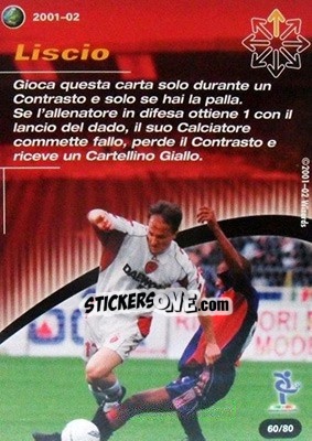 Sticker Liscio - Football Champions Italy 2001-2002 - Wizards of The Coast