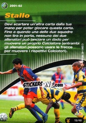 Figurina Stallo - Football Champions Italy 2001-2002 - Wizards of The Coast