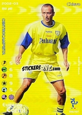 Sticker Eugenio Corini - Football Champions Italy 2002-2003 n. 16 - Wizards of The Coast
