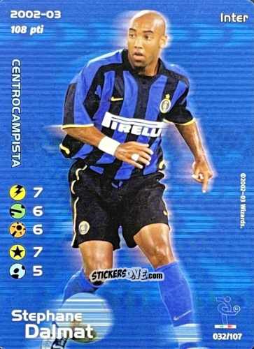 Figurina Stephane Dalmat - Football Champions Italy 2002-2003 n. 32 - Wizards of The Coast