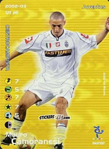Sticker Mauro Camoranesi - Football Champions Italy 2002-2003 n. 41 - Wizards of The Coast