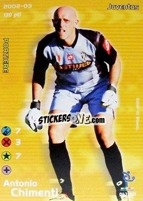 Sticker Antonio Chimenti - Football Champions Italy 2002-2003 n. 42 - Wizards of The Coast