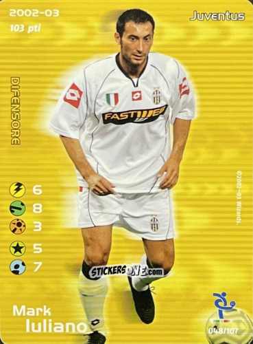 Cromo Mark Iuliano - Football Champions Italy 2002-2003 n. 48 - Wizards of The Coast