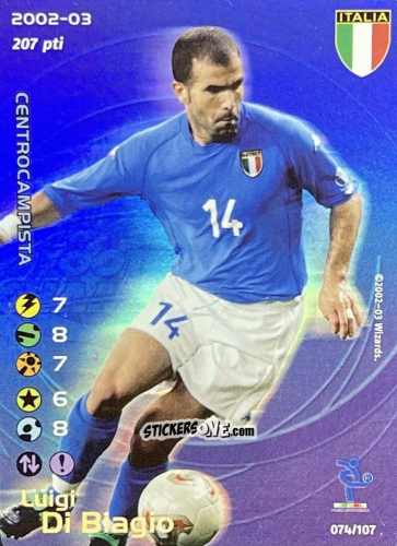 Figurina Luigi Di Biagio - Football Champions Italy 2002-2003 n. 74 - Wizards of The Coast