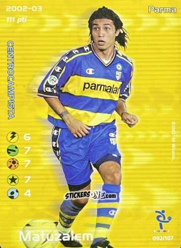 Sticker Matuzalem - Football Champions Italy 2002-2003 n. 92 - Wizards of The Coast