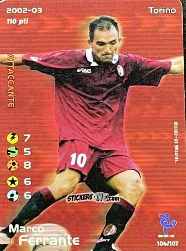 Cromo Marco Ferrante - Football Champions Italy 2002-2003 n. 104 - Wizards of The Coast