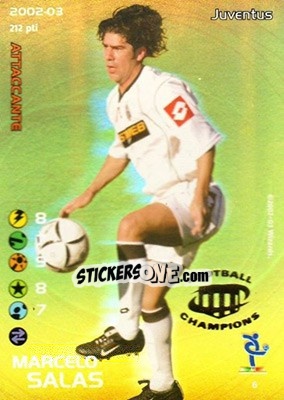 Sticker Marcelo Salas - Football Champions Italy 2002-2003 - Wizards of The Coast