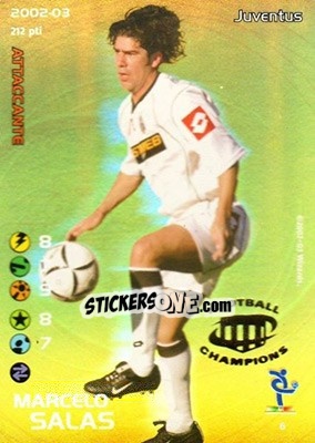 Sticker Marcelo Salas - Football Champions Italy 2002-2003 n. P6 - Wizards of The Coast
