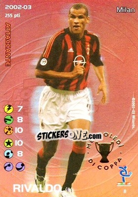 Cromo Rivaldo - Football Champions Italy 2002-2003 - Wizards of The Coast