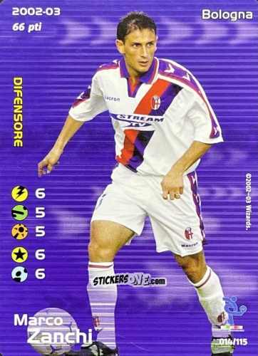 Cromo Marco Zanchi - Football Champions Italy 2002-2003 n. u14 - Wizards of The Coast