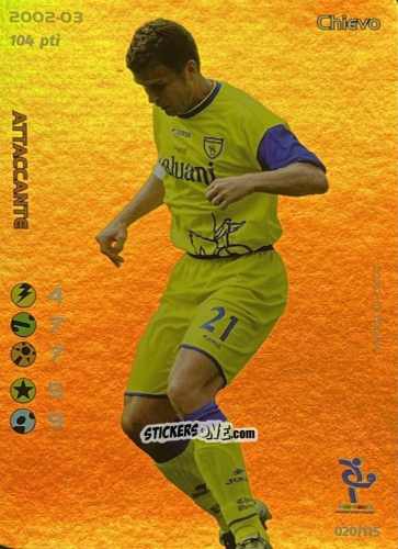 Cromo Oliver Bierhoff - Football Champions Italy 2002-2003 n. u20 - Wizards of The Coast